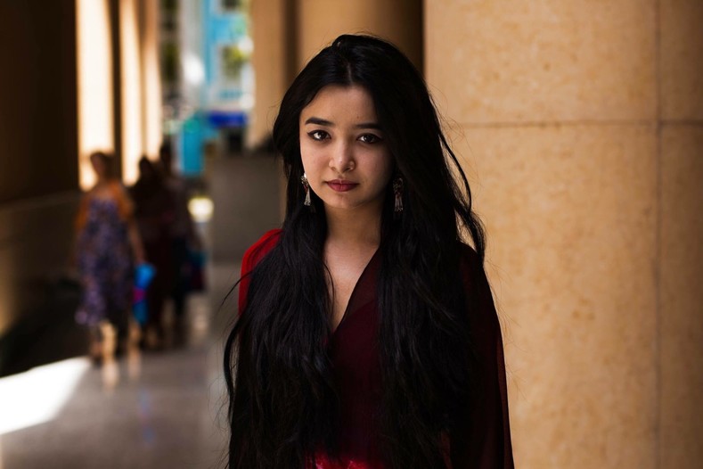 красива китайка